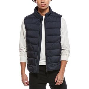 Herno Mens  Puffer Down Vest, Blue